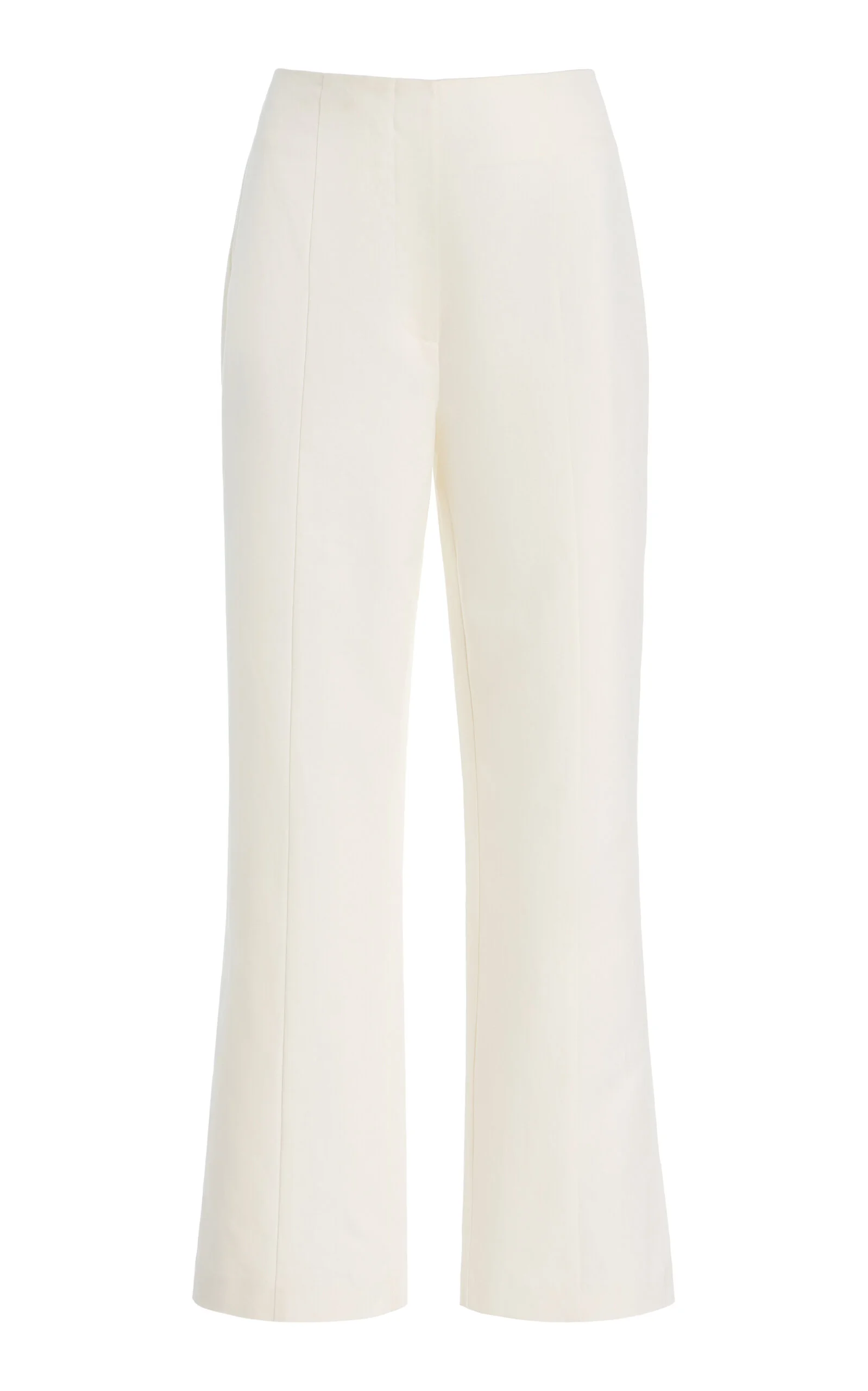 Exclusive Heidi Cotton-Linen Trousers ivory - 1