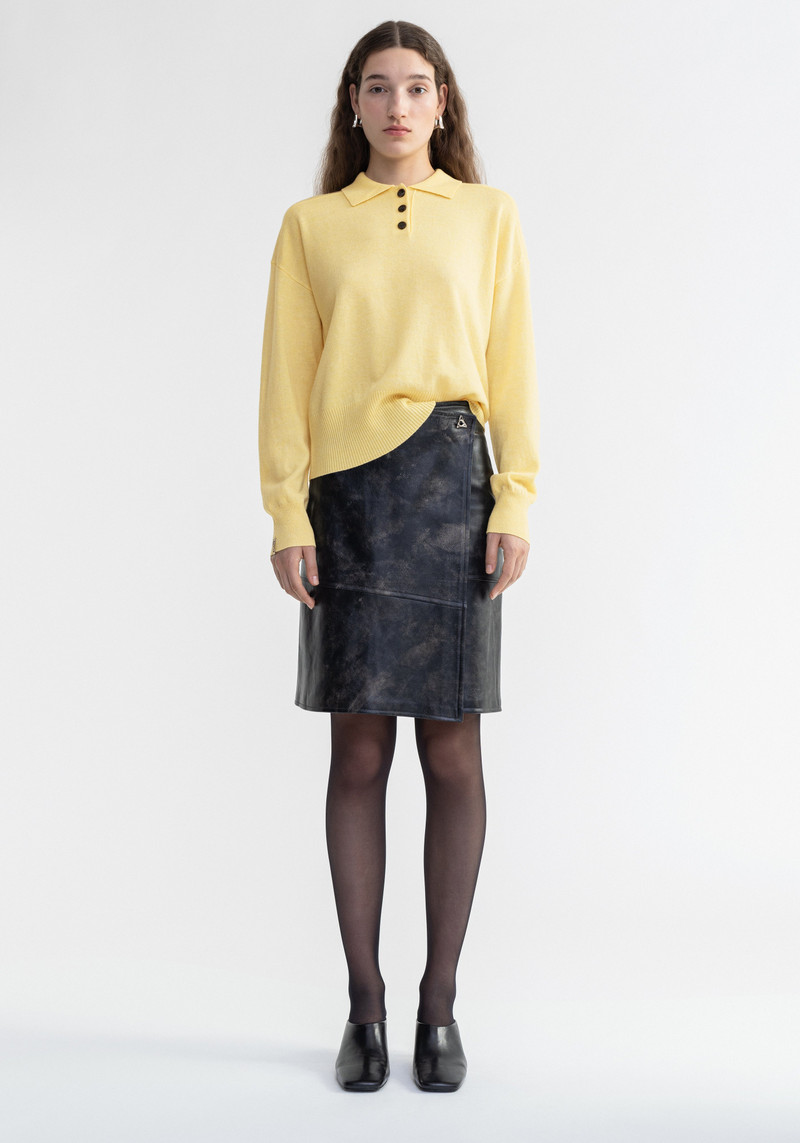 AERON REGINA
Pure merino wool polo sweater outlook