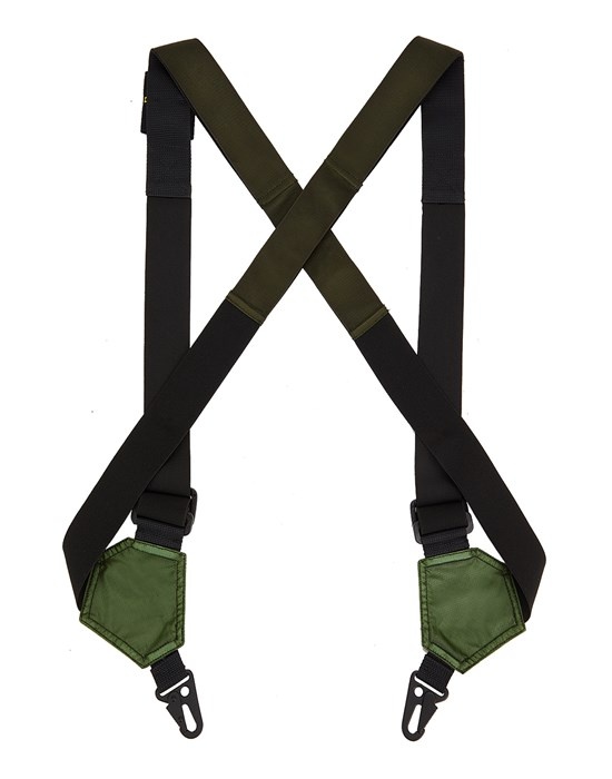 96070 MUSSOLA GOMMATA CANVAS ACCESSORIES_GARMENT DYED OLIVE GREEN - 2