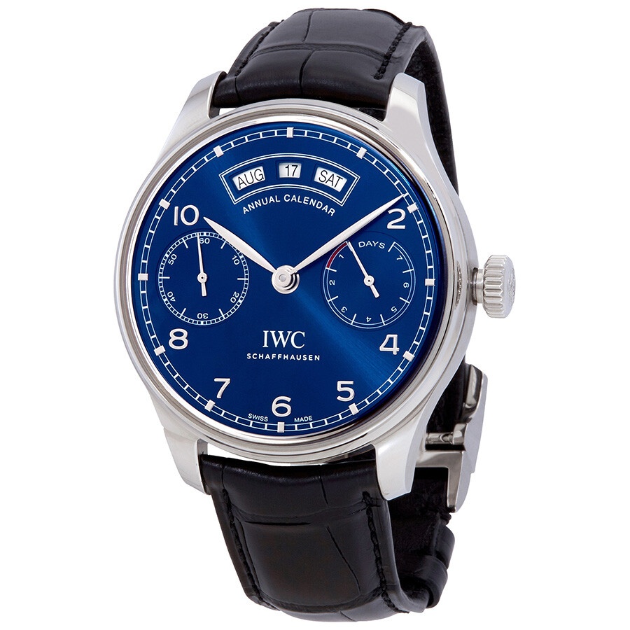 IWC Portugeiser Midnight Automatic Blue Dial Men's Watch IW503502 - 1