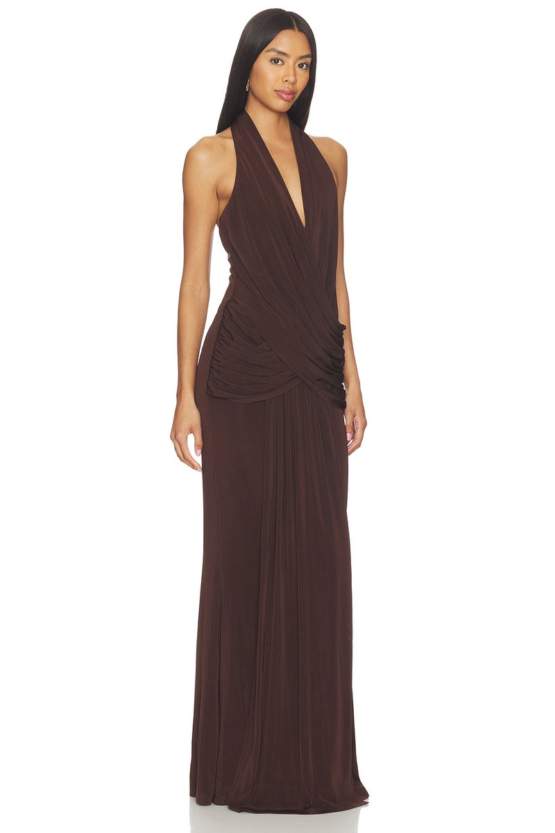 Simone Cowl Neck Gown 2