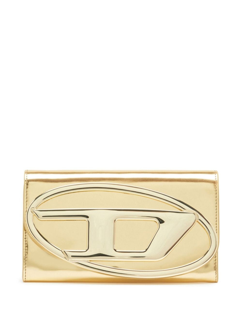 logo-embossed leather wallet - 1