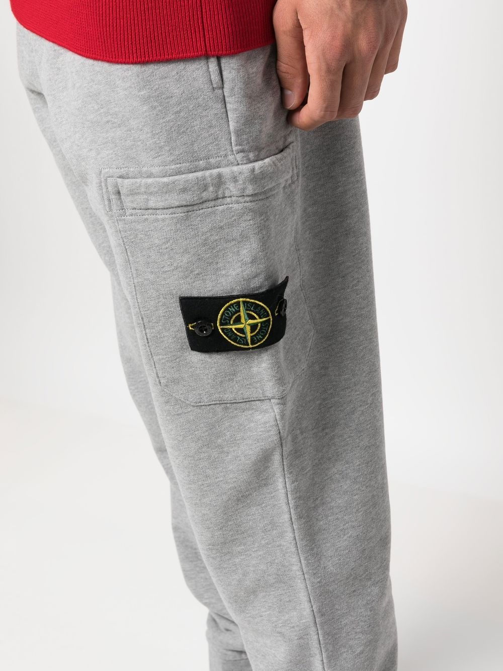 Compass-patch track pants - 5