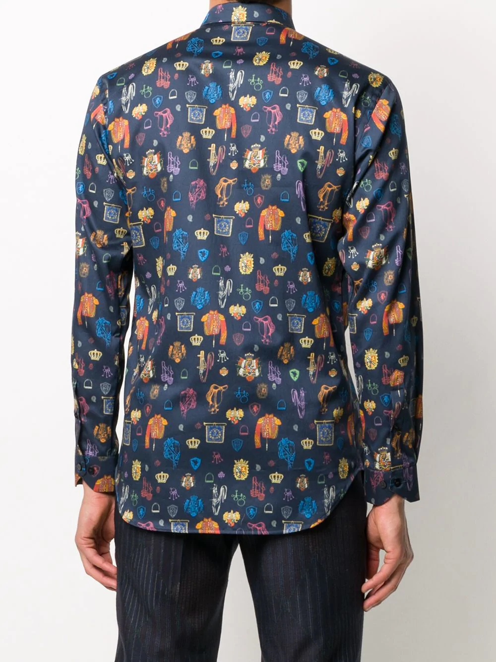 royalty print shirt  - 4