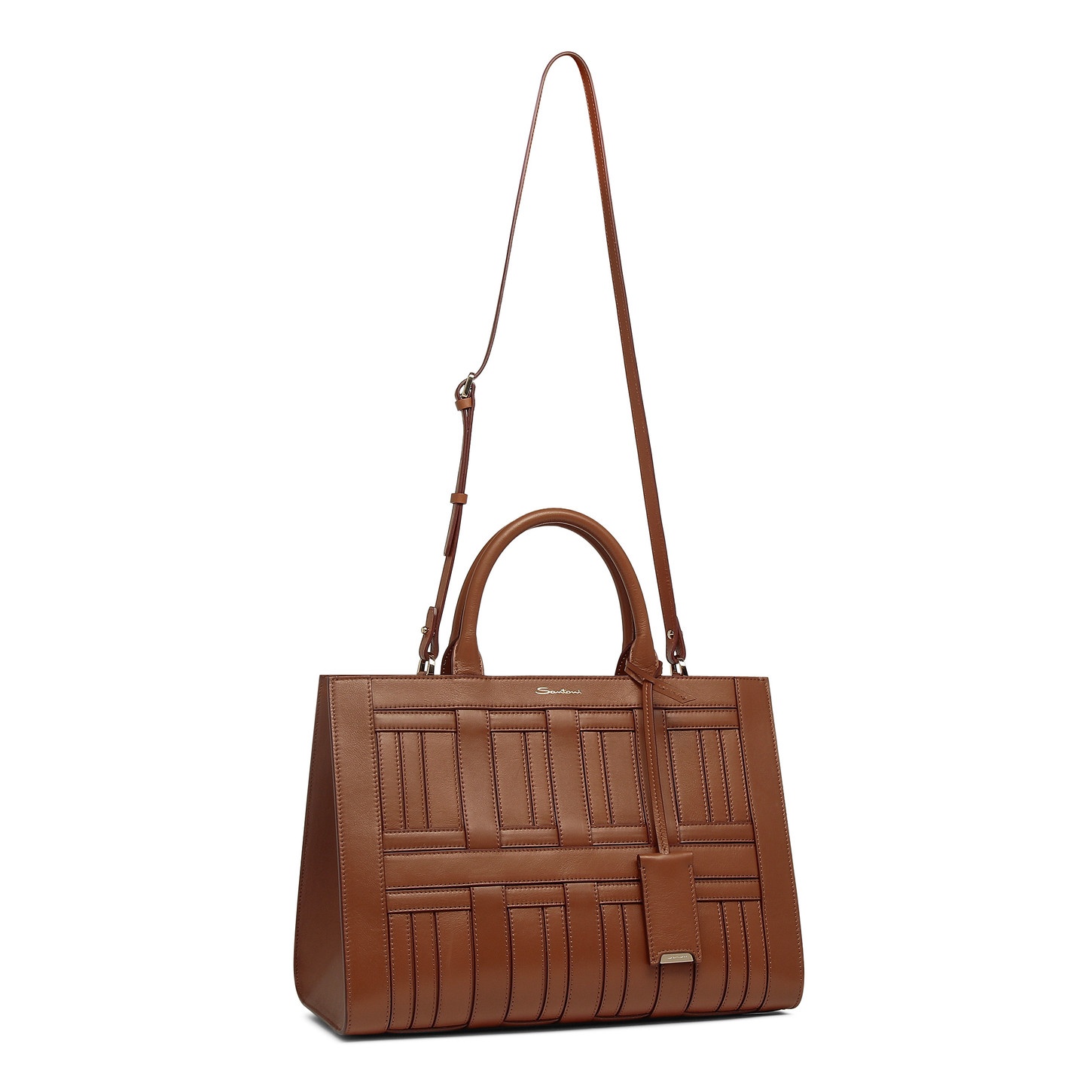 Brown leather Beyond handbag - 4