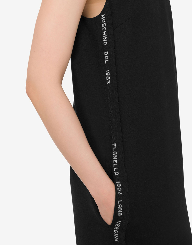 WOOL FLANNEL DRESS 3