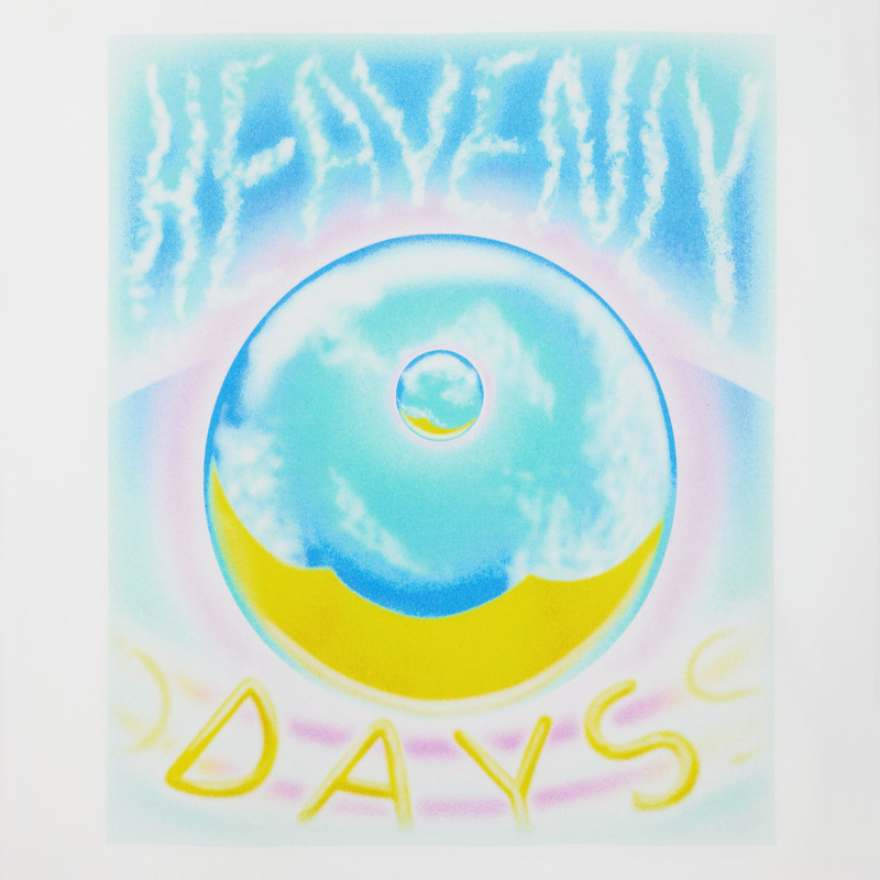 LOOSE T-SHIRT IN COTTON JERSEY WITH ARTIST PRINT 3