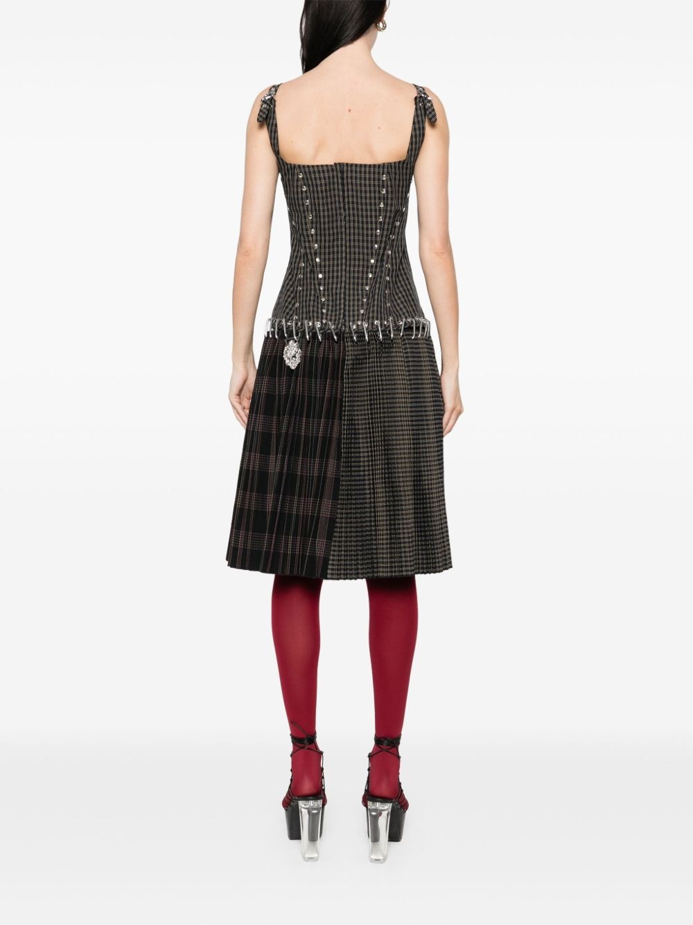Afly Deco midi dress - 4