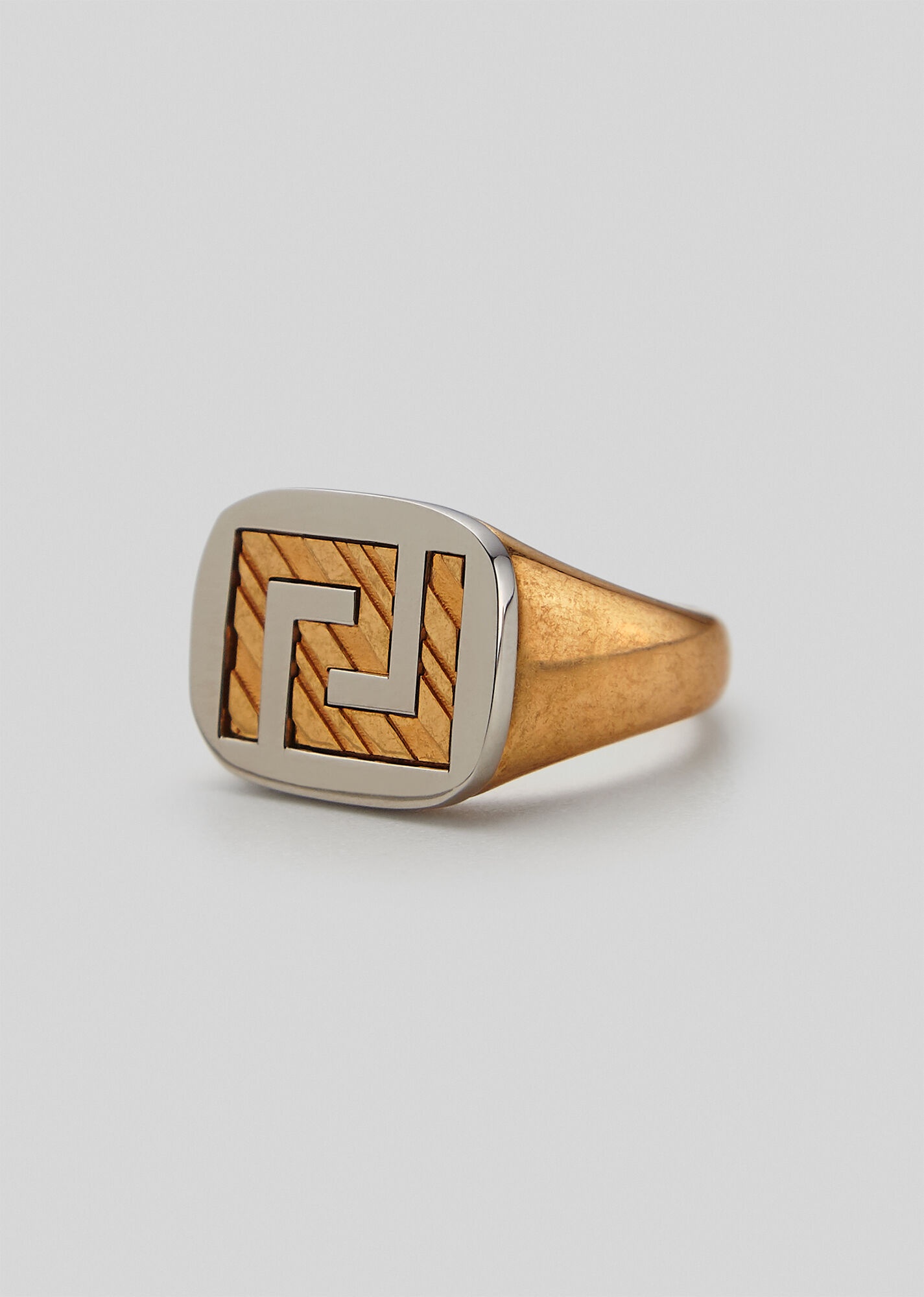 Greca Two-Tone Ring - 3