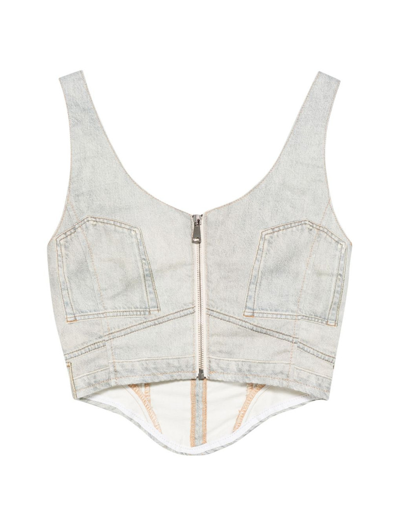 HAIKURE V-neck sleeveless top outlook