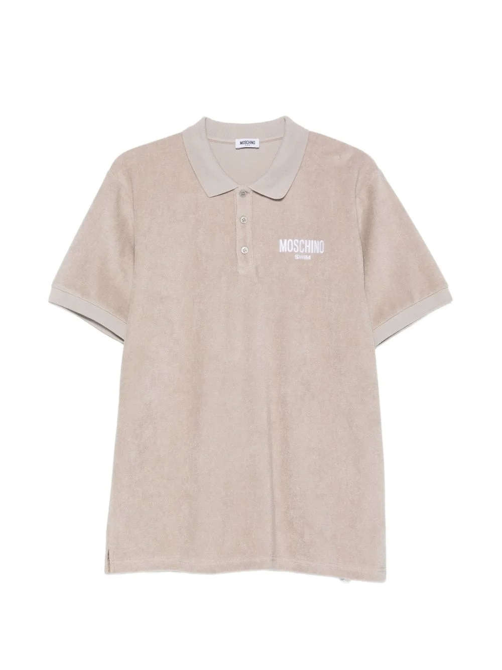 buttoned polo shirt - 1