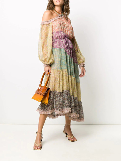 Zimmermann Carnaby floral-print silk dress  outlook