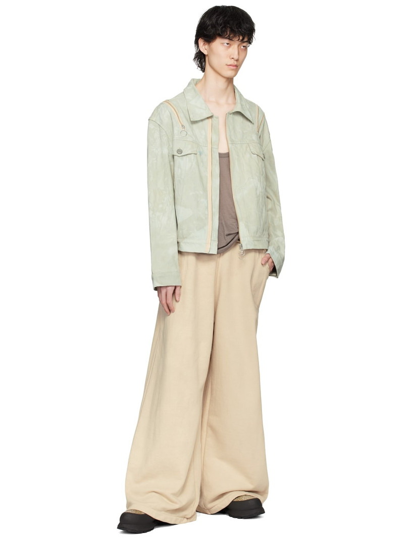 CHARLIE CONSTANTINOU Gray Garment-Dyed Denim Jacket outlook