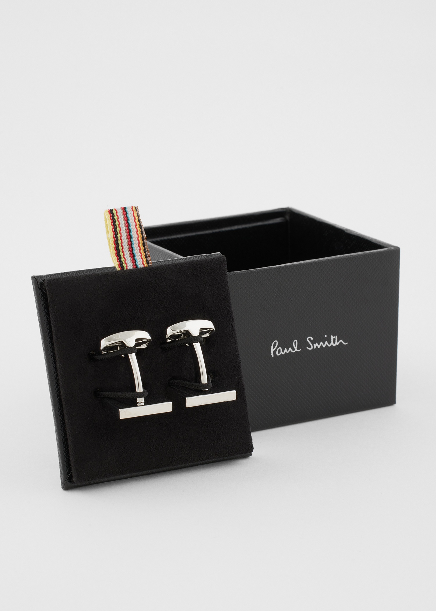 Silver Stone 'Signature' Cufflinks - 4