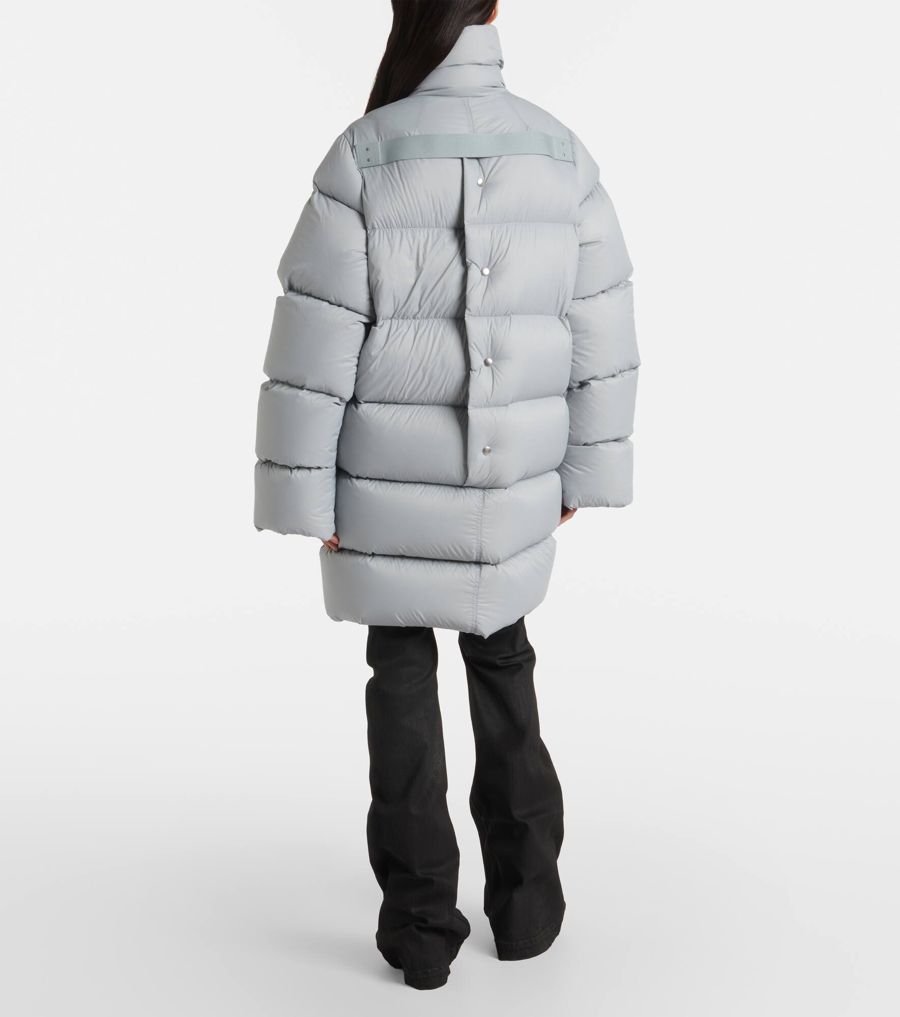 Turtle oversized down jacket - 3