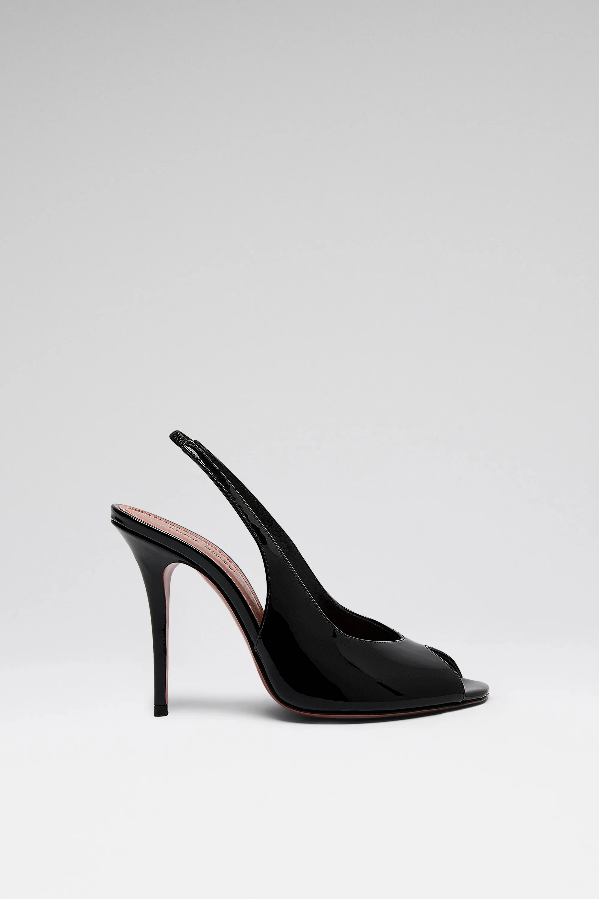 KRISTINA SLING 105 BLACK PATENT - 1