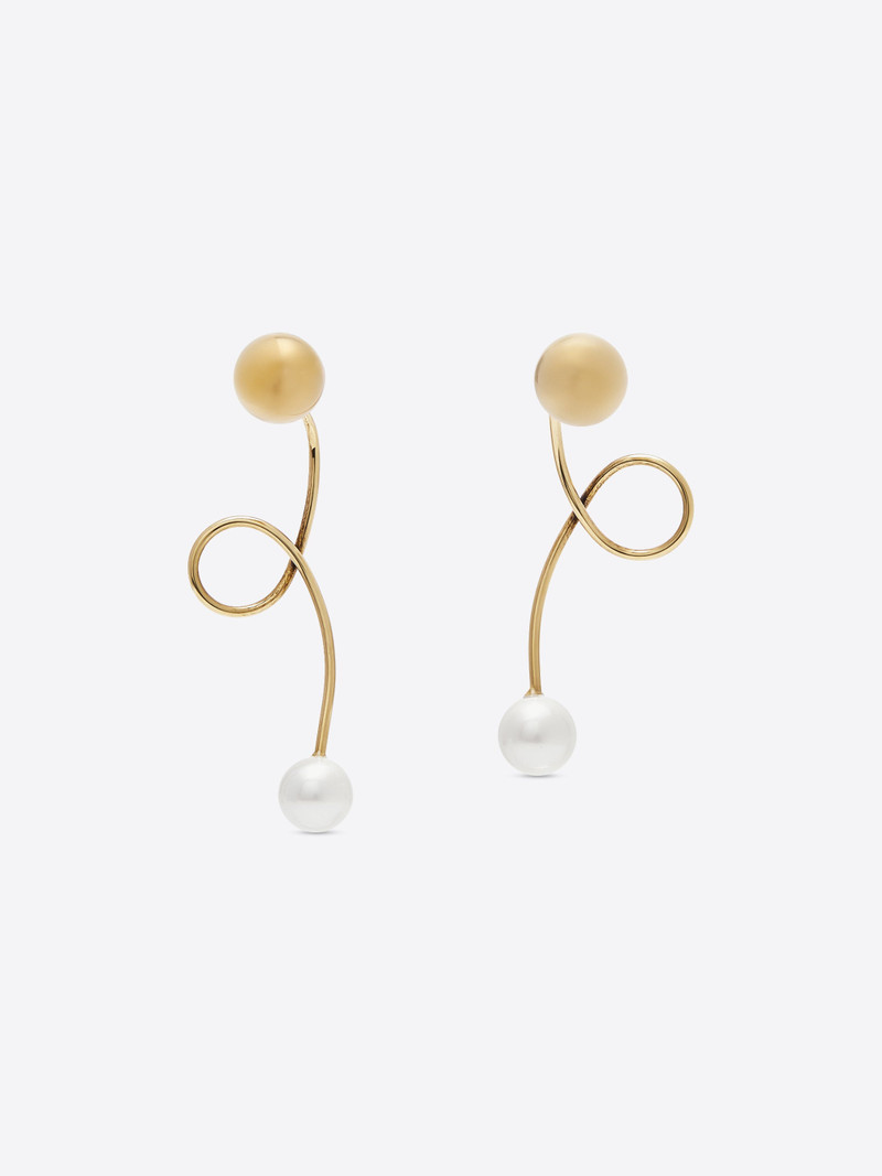 Dries Van Noten PEARL STUD EARRINGS outlook