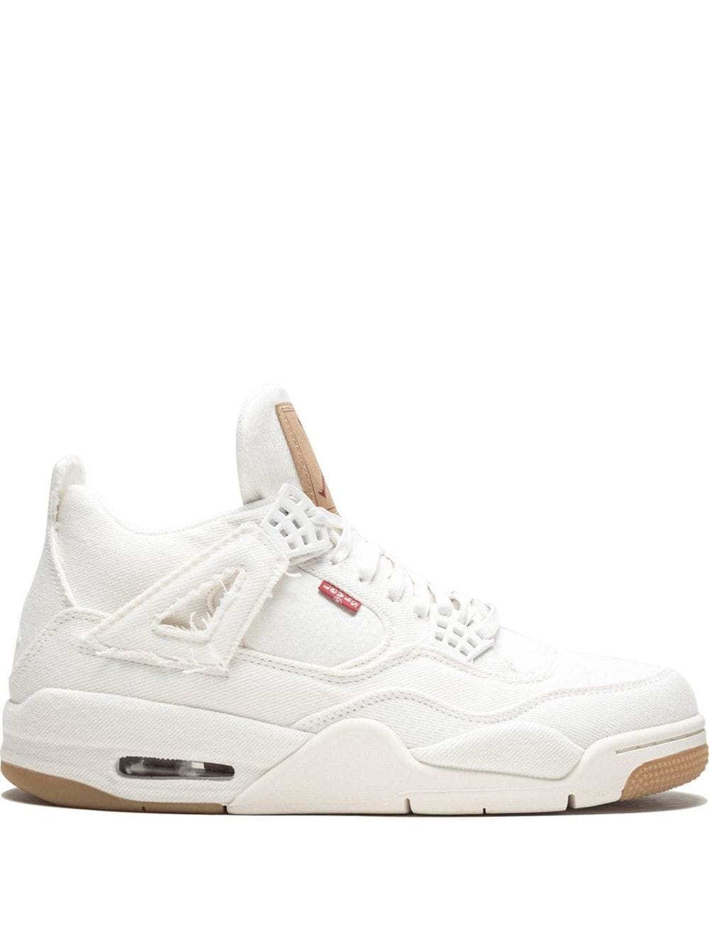 Air Jordan 4 Retro Levis NRG white denim - 1