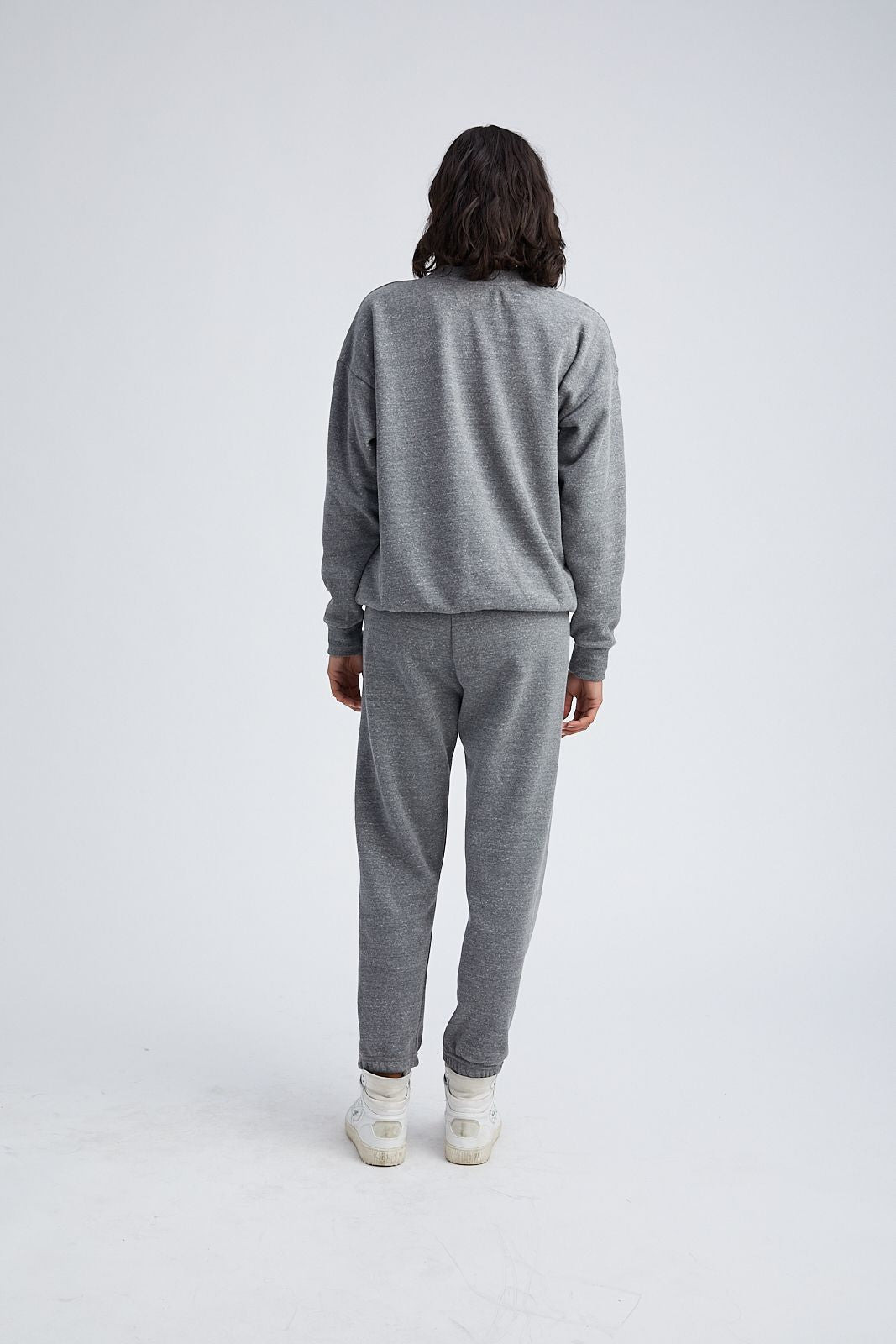 DARK GREY HEART SWEATPANTS - 3