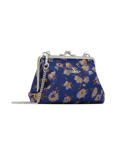 Vivienne Westwood Blue Granny Frame Bag outlook