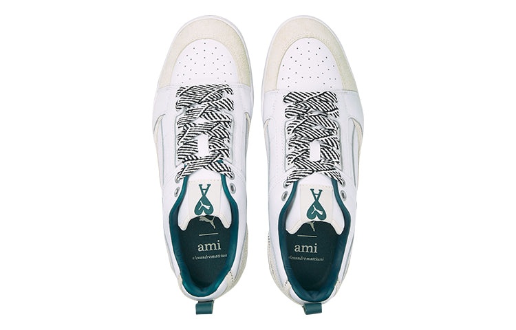 PUMA AMI x Slipstream LO 'White Green Gum' 387703-01 - 4
