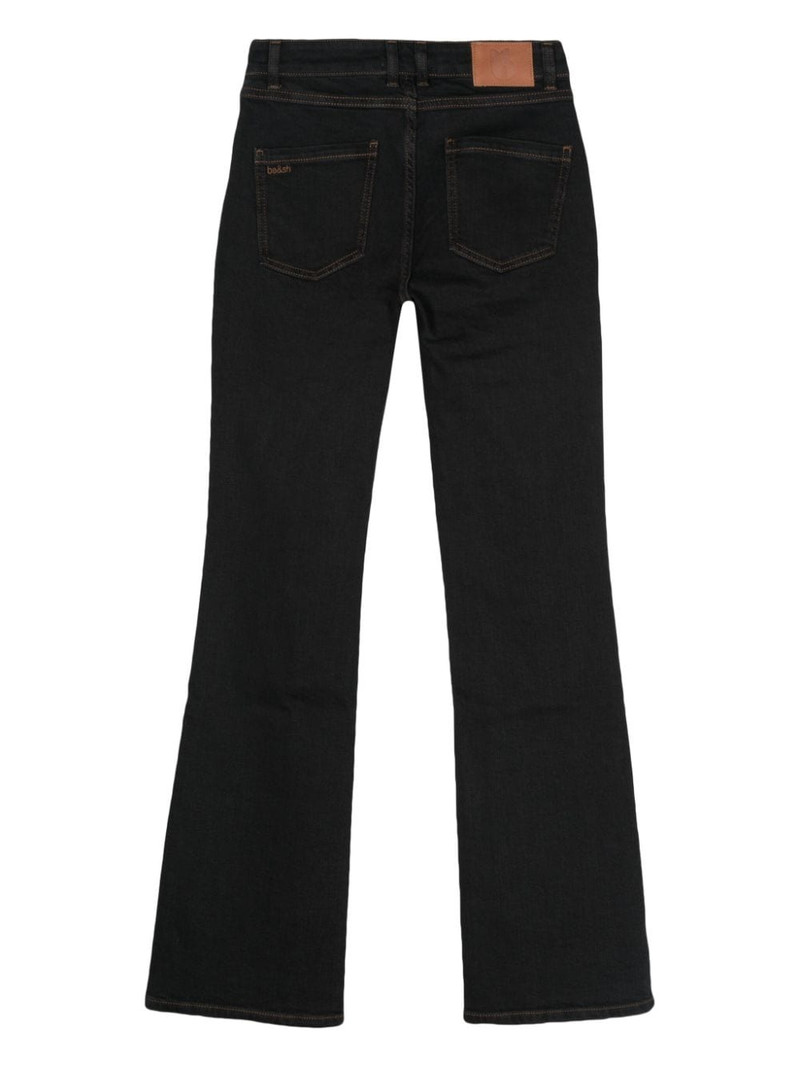 ba&sh Ross mid-rise flared jeans outlook
