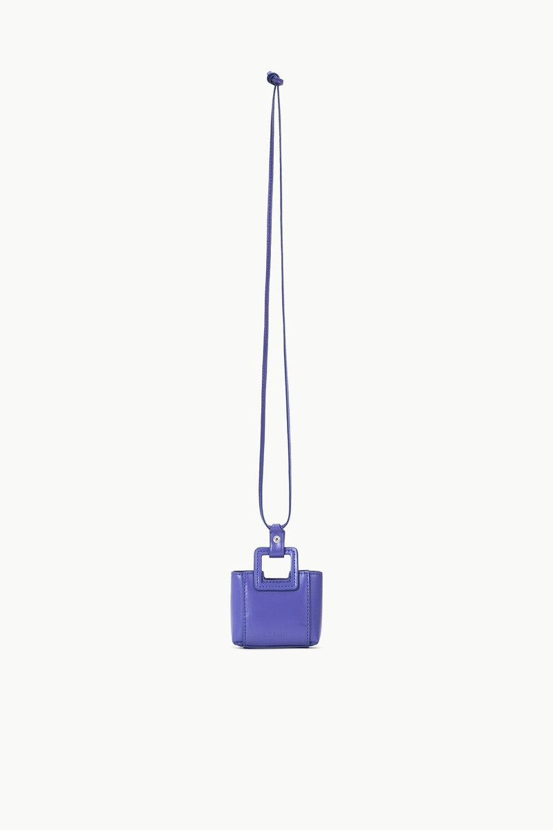 STAUD SHIRLEY MICRO NECKLACE VIOLET 3