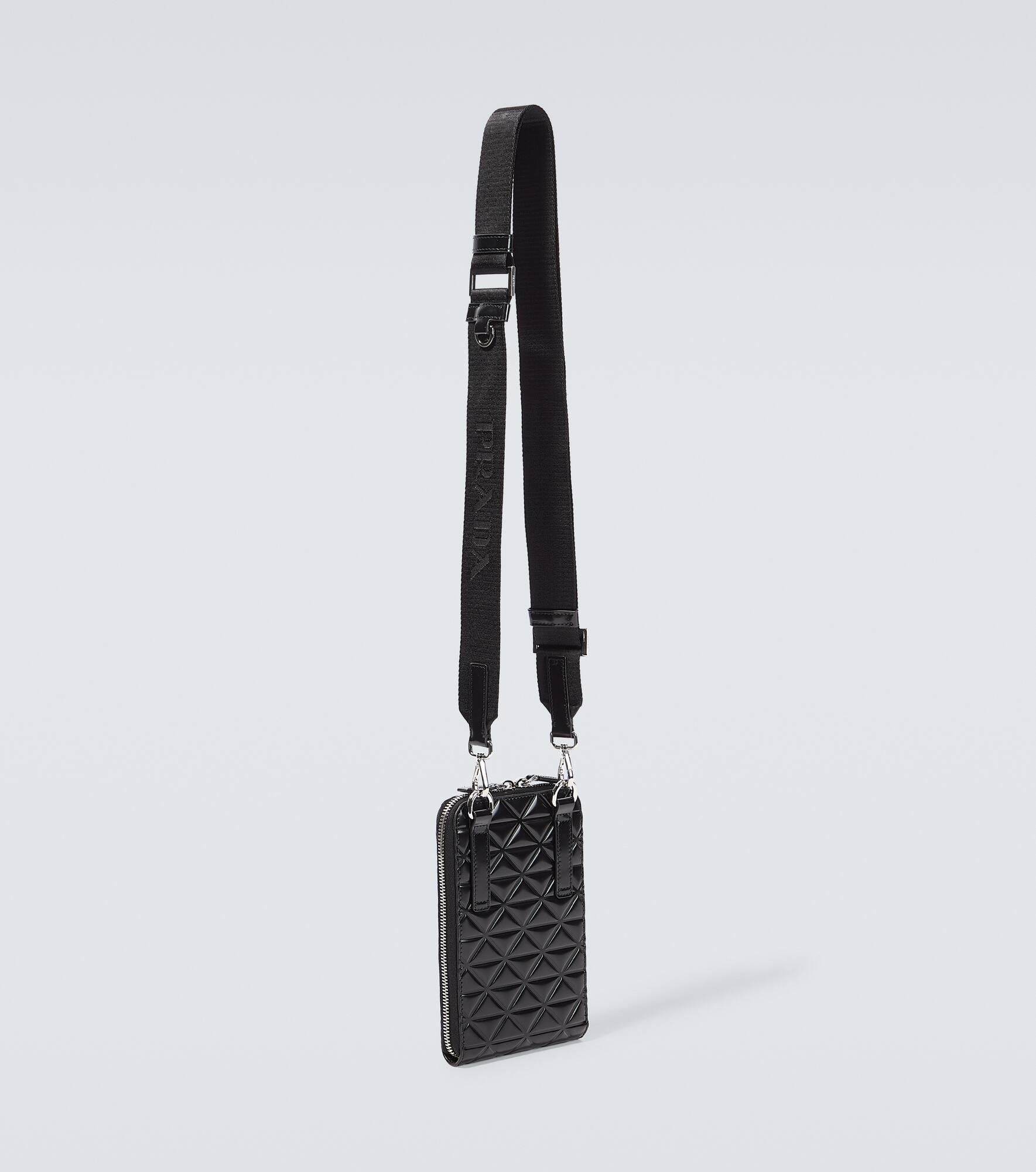 Embellished leather phone case - 5