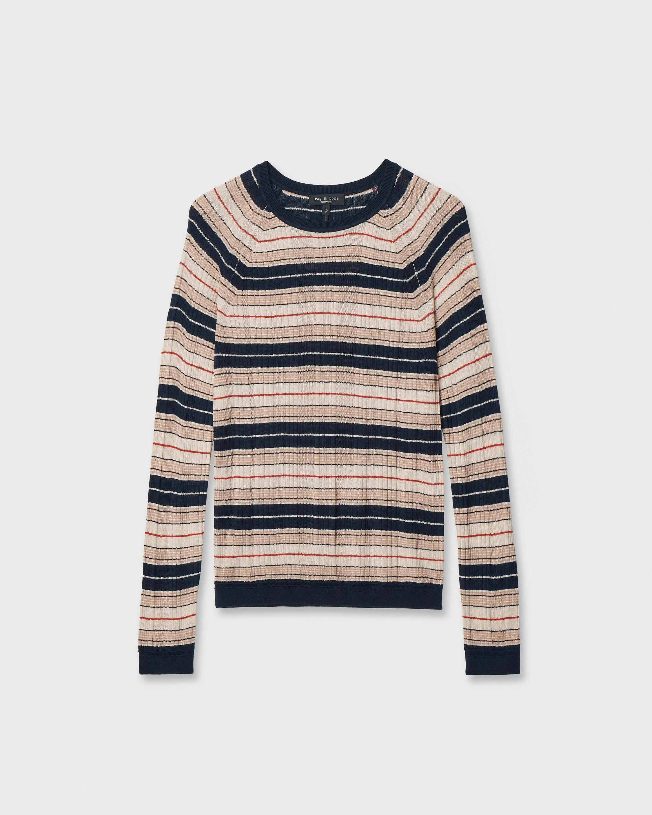 Teresa Striped Crewneck - 1