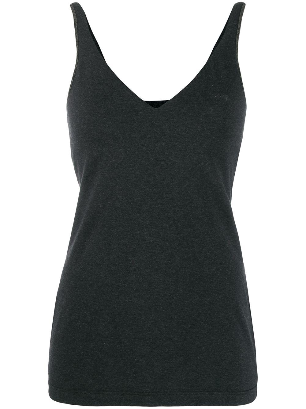 V-neck tank top - 1