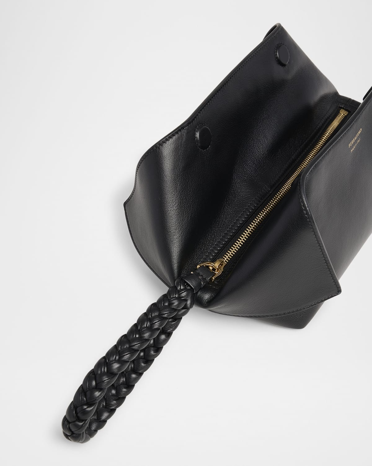 The Scarf Leather Wristlet - 5