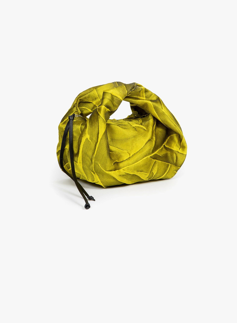 Dries Van Noten SMALL TEXTURED TOTE outlook
