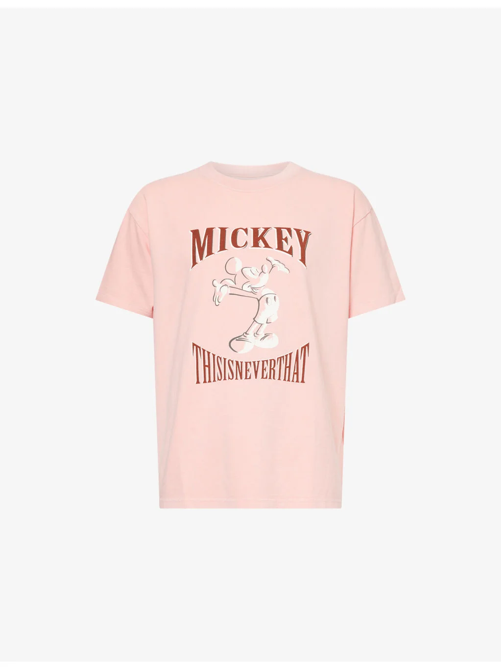 thisisneverthat x Disney Open Arms Mickey Printed Cotton T-Shirt - 1