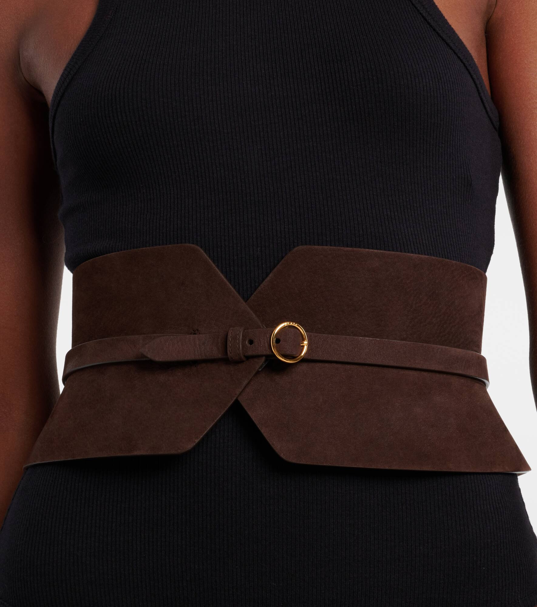 Suede corset belt - 2