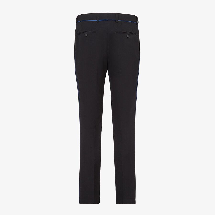 Black wool pants - 2