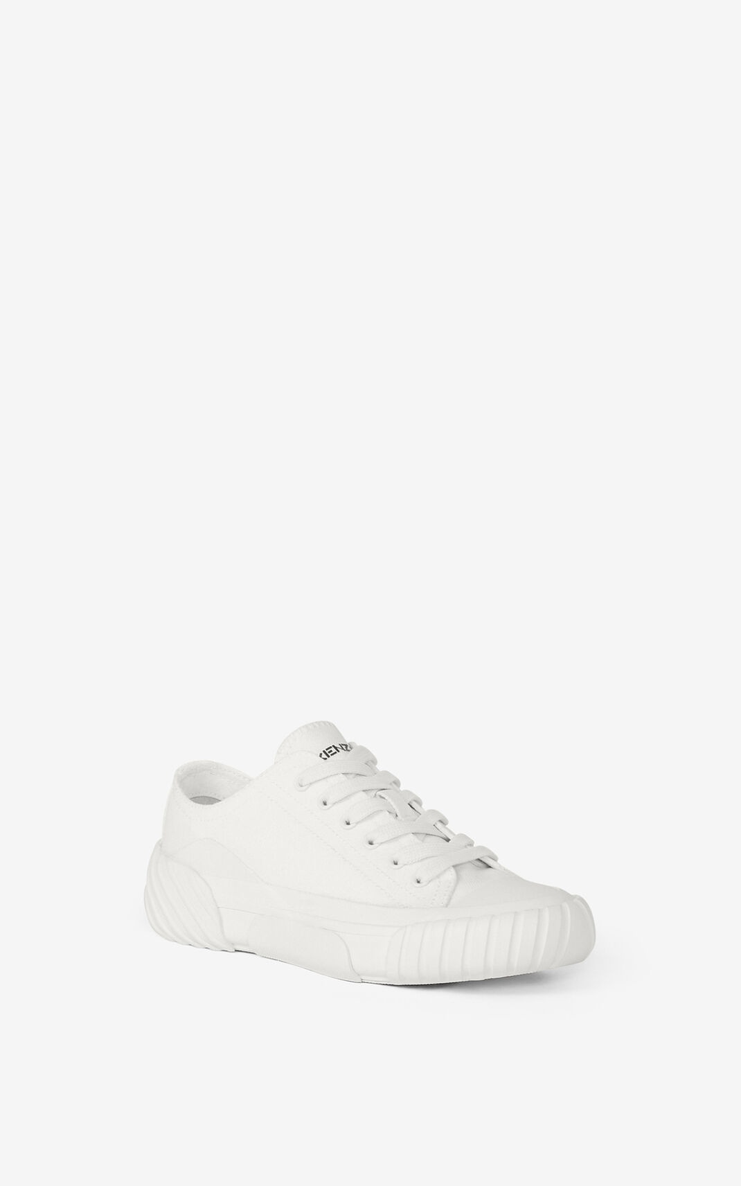 Canvas Tiger Crest trainers - 2