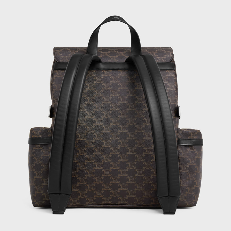 Backpack in Triomphe canvas and calfskin 3