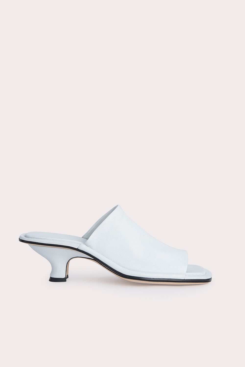 Frankie White Stretch Leather - 1