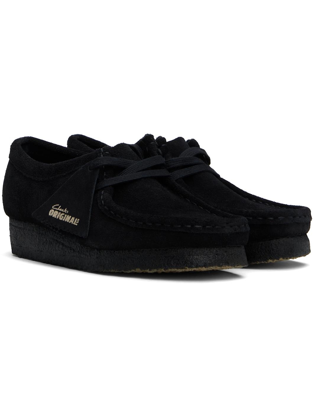 Black Wallabee Derbys - 4