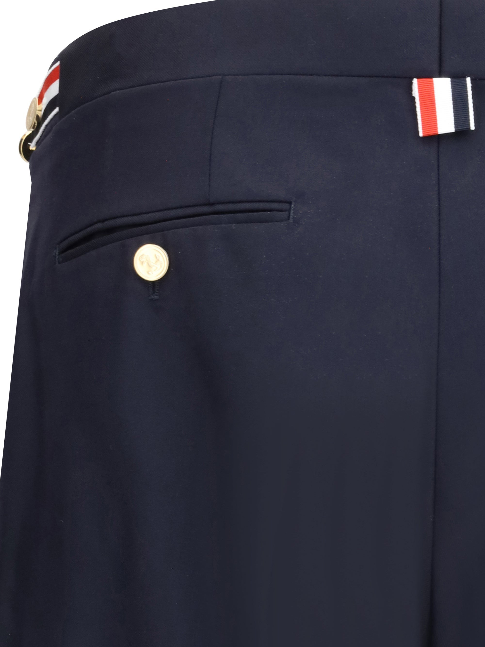 Thom Browne Men Wool Pants - 4