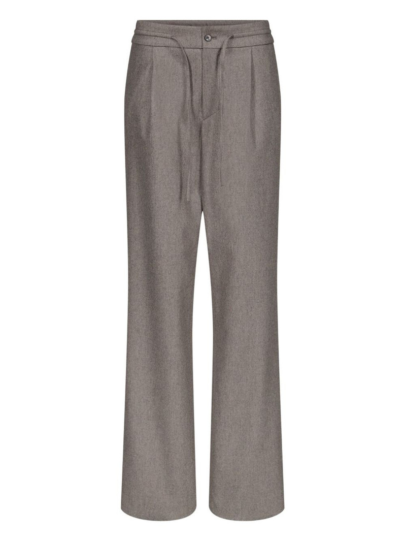 Harlem pleated drawstring trousers 1
