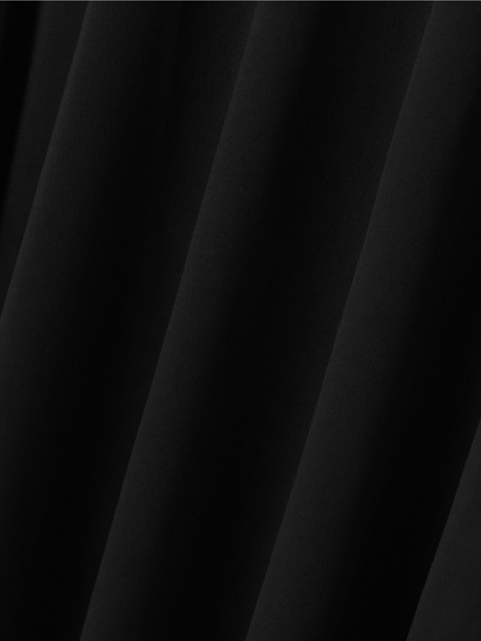 La Robe Salerno asymmetric open-back stretch-jersey midi dress Black - 4