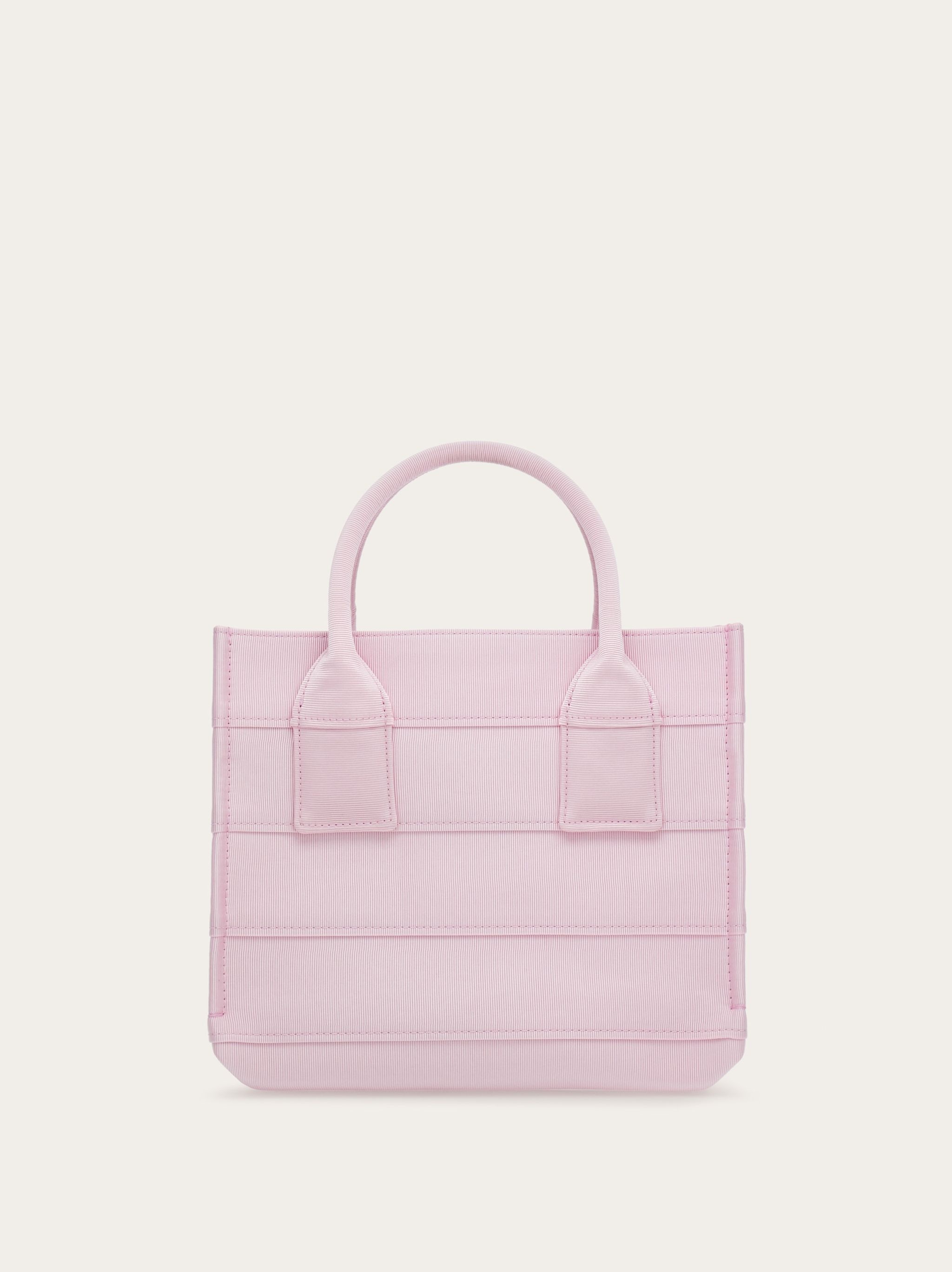 FERRAGAMO Pink fabric Beach S handbag | gebnegozionline