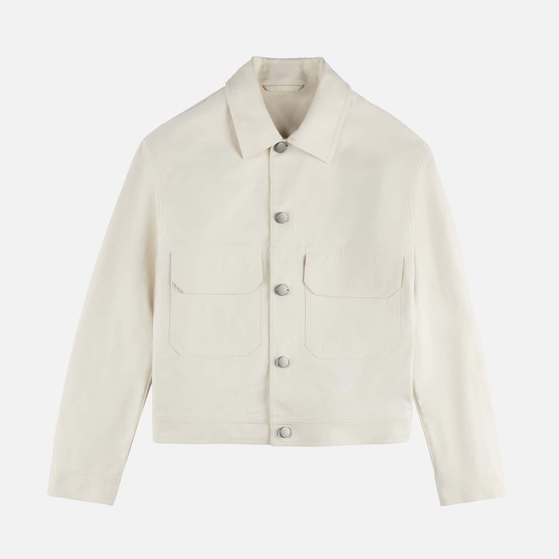 Shirt Jacket in cotton twill 1