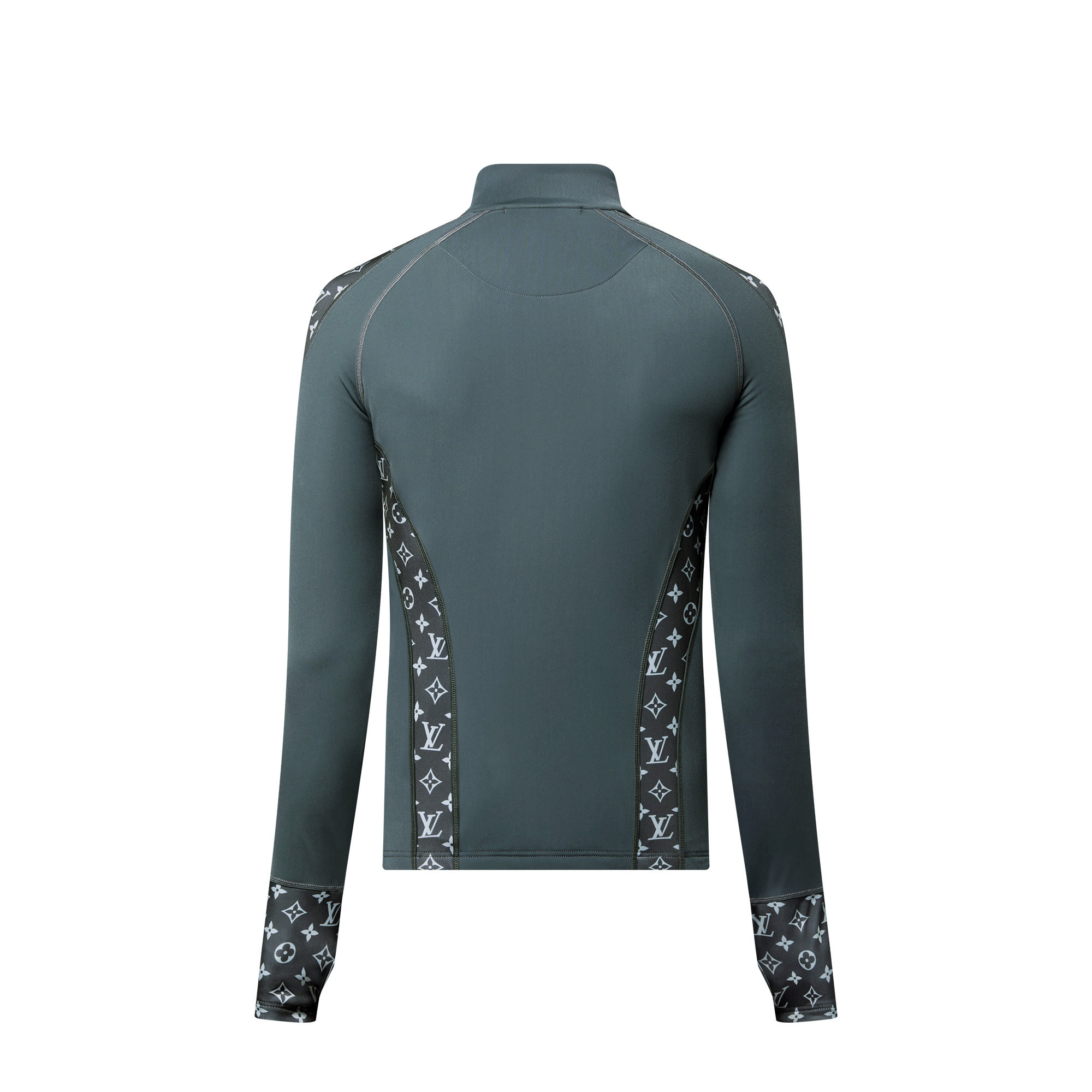 High Collar Technical Long-Sleeved Ski Top - 3