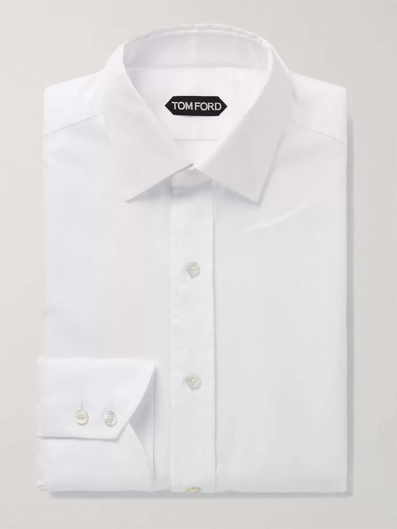 Slim-Fit Button-Down Collar Cotton-Poplin Shirt - 2
