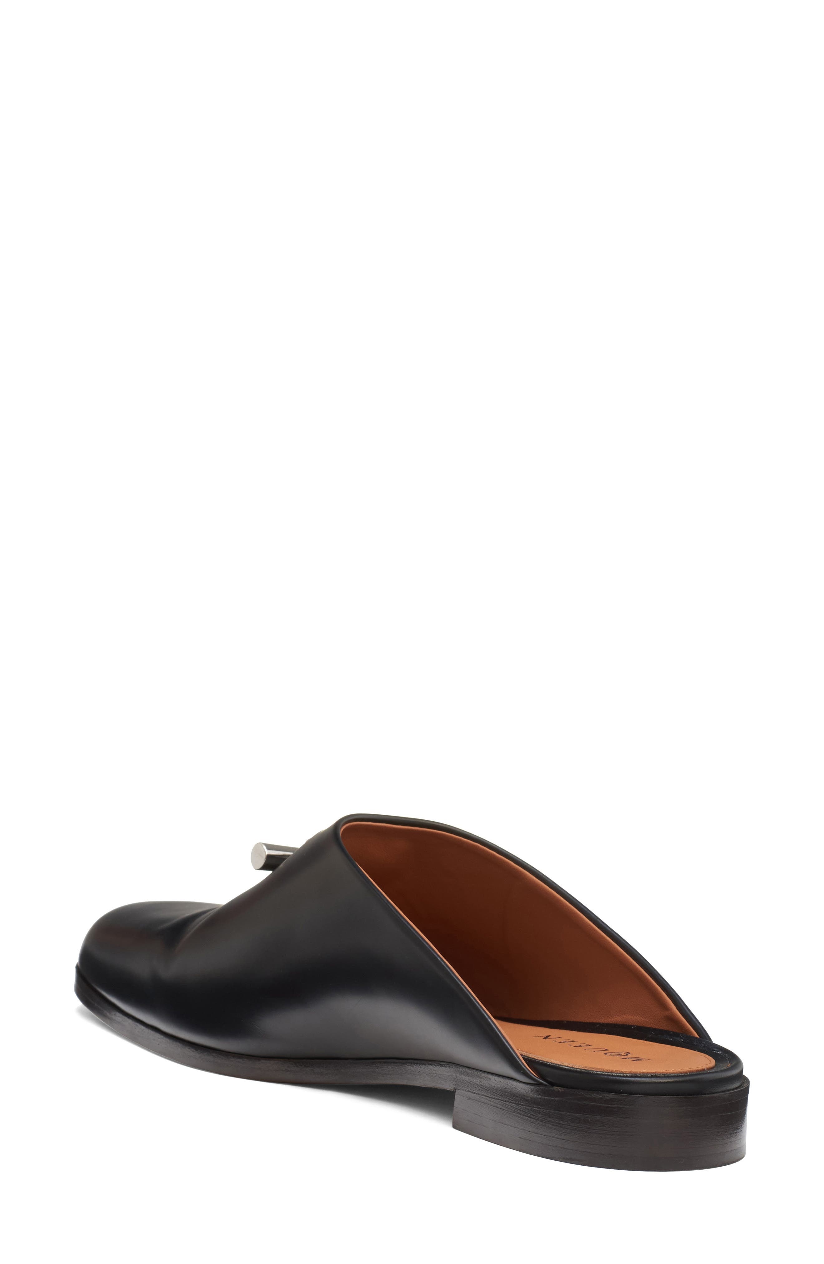 McQueen Sun Mule in Black/Silver at Nordstrom - 2