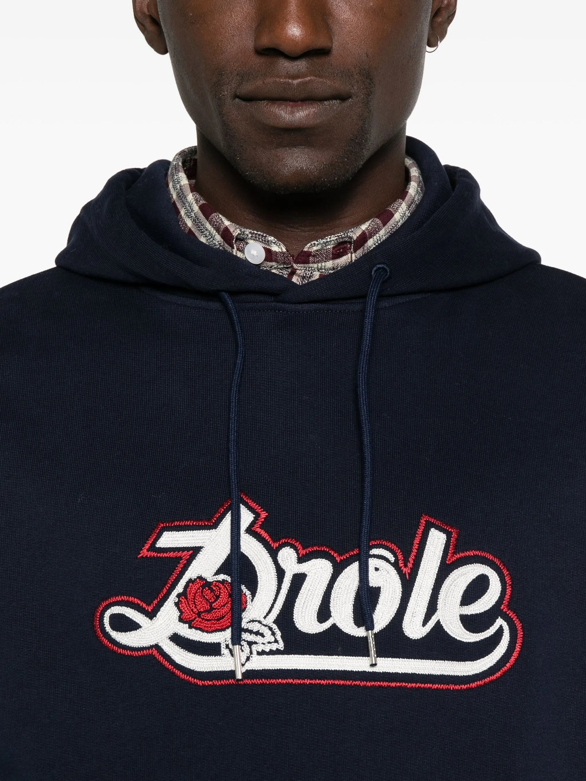 Drole De Monsieur Rose Logo Hoodie - 5