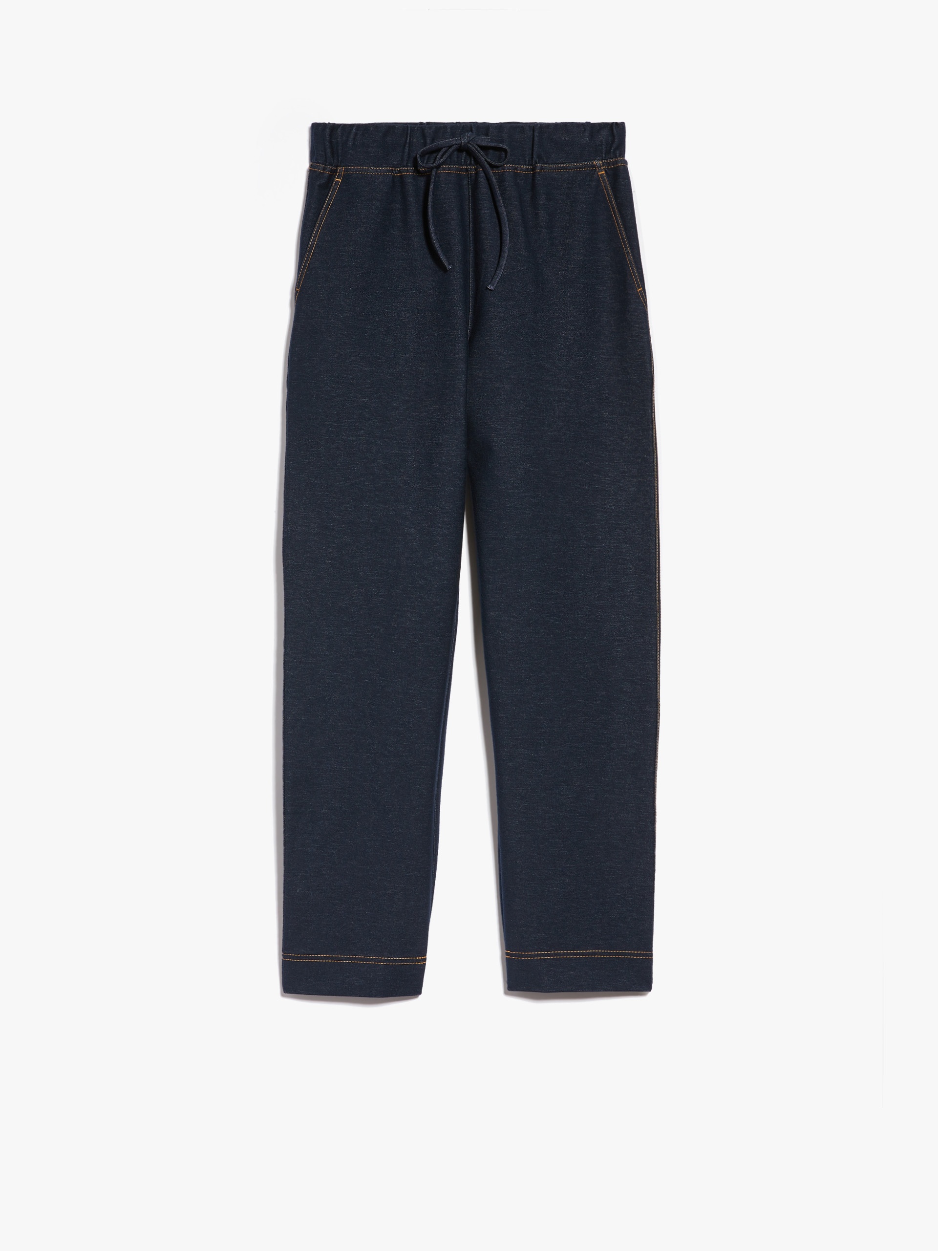 ADRIA Denim jersey joggers - 1