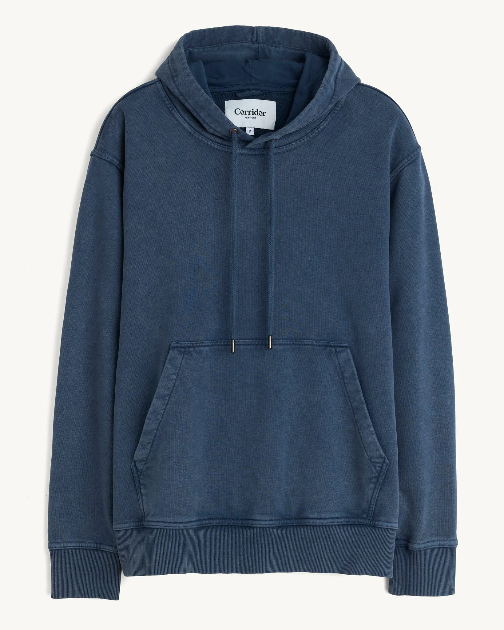 FRENCH TERRY HOODIE - NAVY - 1
